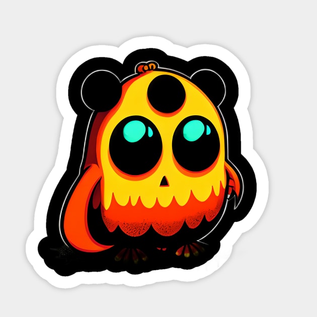 Scary Animal Sticker by Gameshirts